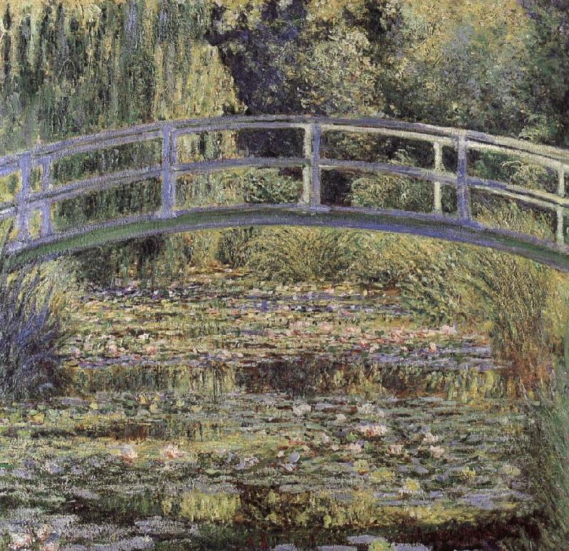 Claude Monet Nackrosor oil painting picture